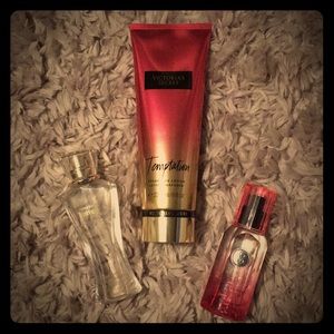 Victoria's Secret trio lotion and body mist
